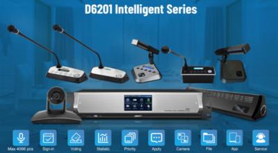 D6201 سلسلة من نظام المؤتمر الرقمي