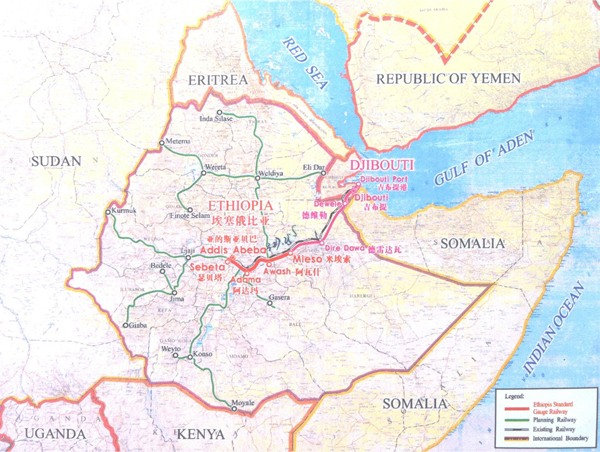 نظام DSPPA Network PA المطبق في بناء سكة حديد إثيوبيا-جيبوتي