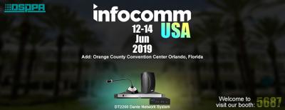 ستعقد InfoComm USA في مركز مؤتمرات مقاطعة البرتقال أورلاندو ، فلوريدا من 12th إلى 14th June