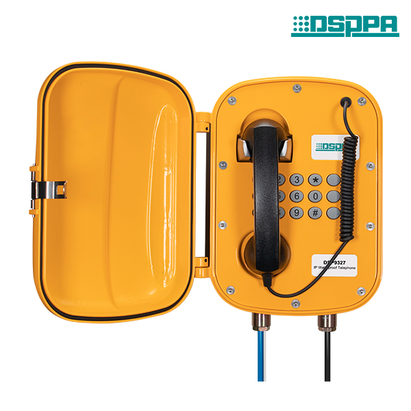 DSP9327 إنذار صوت مقاوم للماء هاتف مثبت على الحائط