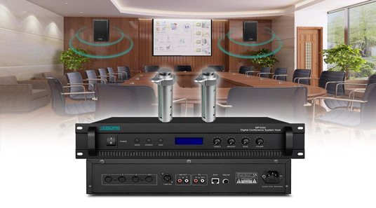 نظام المؤتمرات الرقمي D6115 (الميكروفونات المنبثقة وطريقة الاتصال)