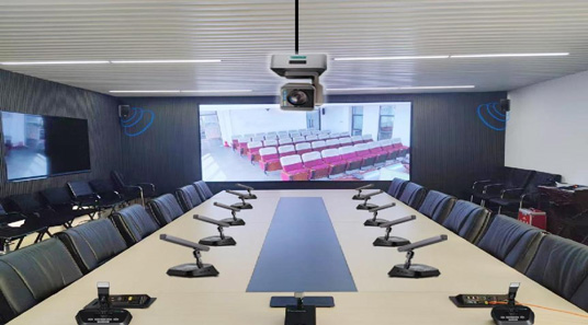 نظام مؤتمرات حائط فيديو و 5G WiFi غرفة مؤتمرات ذكية