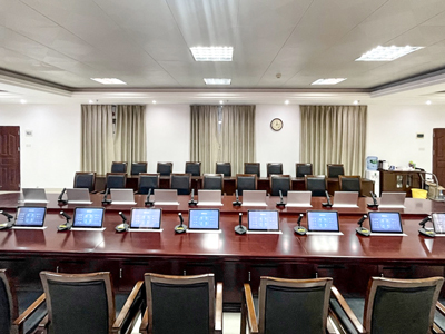 DSPPA نظام مؤتمرات بلا أوراق لمشروع المحكمة ، زانجيانغ ، قوانغدونغ