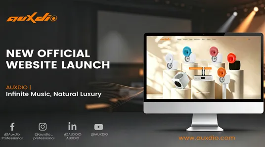 AUXDIO | Launches Redesigned Official Portal to Redefine Immersive Entertainment Sound - 翻译中...
