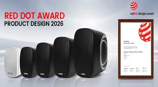 DSPPA | DSP6020 Series Officially Recognized with Red Dot Award: Product Design 2026 - 翻译中...